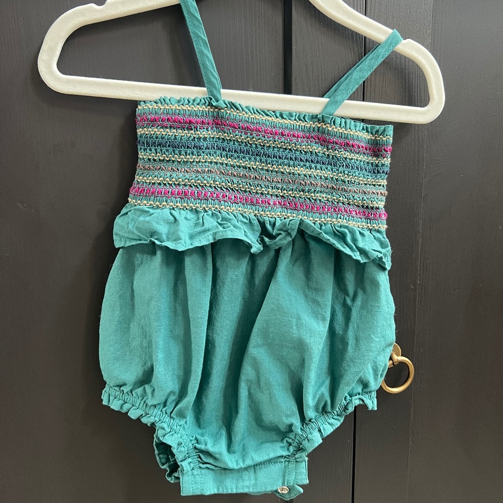 Baby Gap Smocked One Piece Baby Girl Size 3-6 months